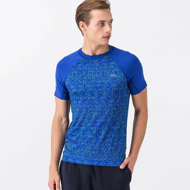 Lacoste Mavi Erkek T-Shirt