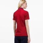 Lacoste Kadın Kırmızı Polo T-shirt