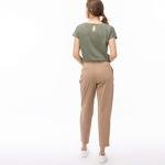 Lacoste Kadın Kahverengi Pantolon