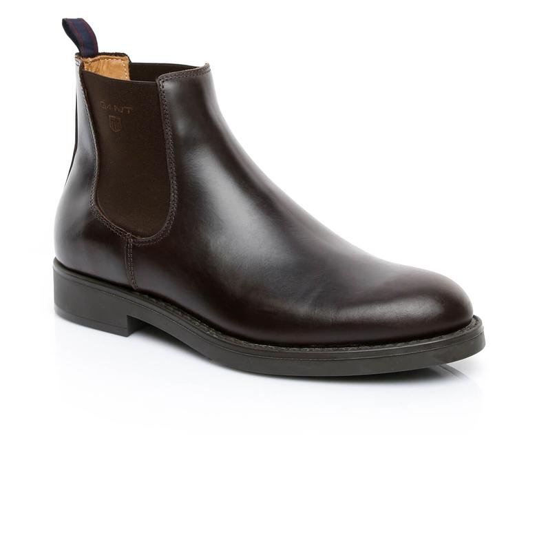 Gant Oscar Erkek Deri Kahverengi Ayakkabı Bot & Çizme