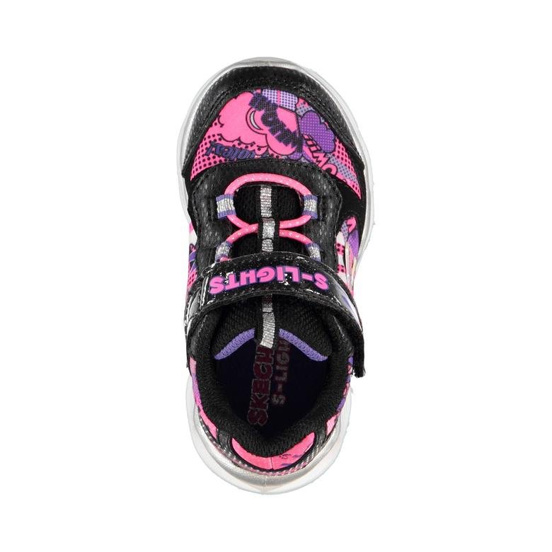 Skechers Lumi-Luxe Çocuk Siyah Spor Ayakkabı