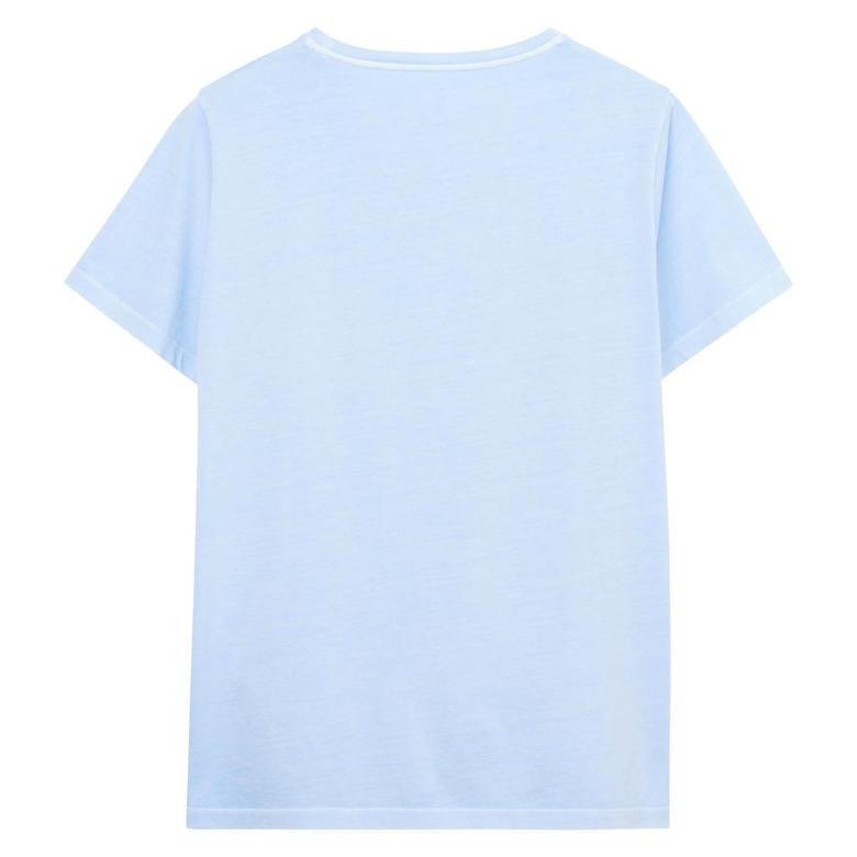 Gant Erkek Mavi Regular Fit T-Shirt