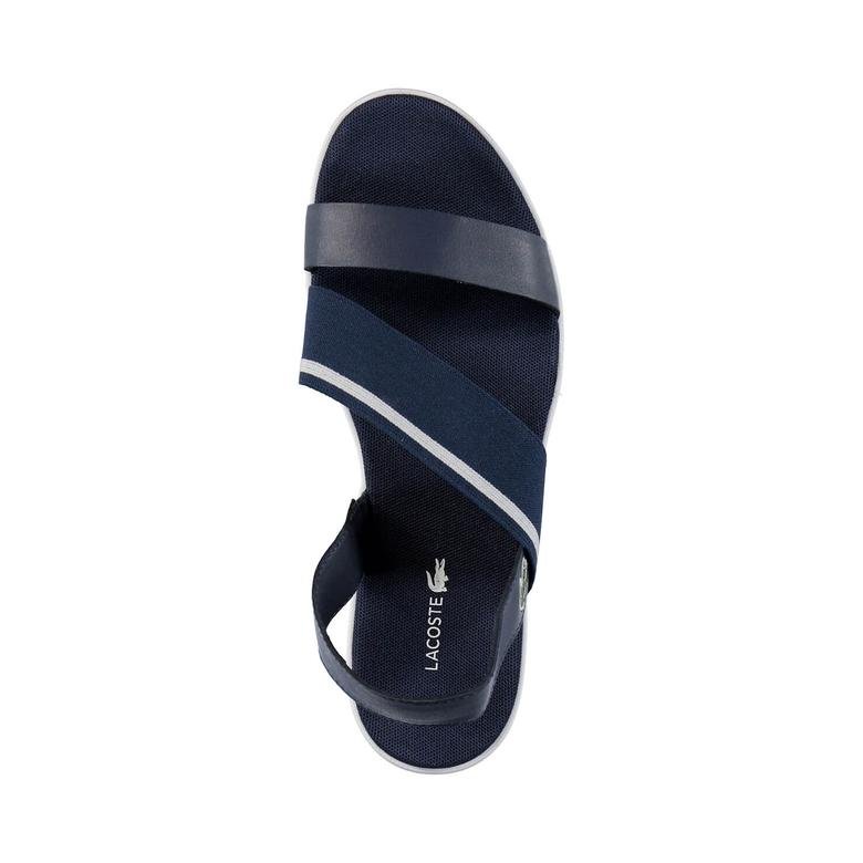 Vivont Sandal 117 1 Kadın Lacivert Sandalet  Ayakkabı