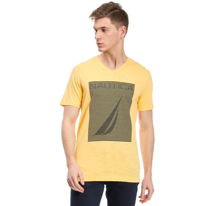 Nautica Erkek Sarı T-Shirt