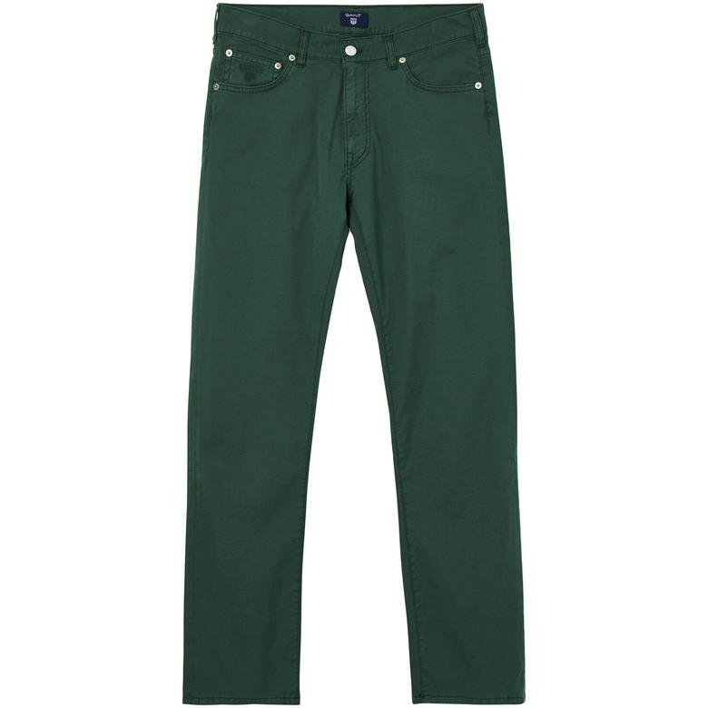 Gant Erkek Yeşil Regular Fit Pantolon
