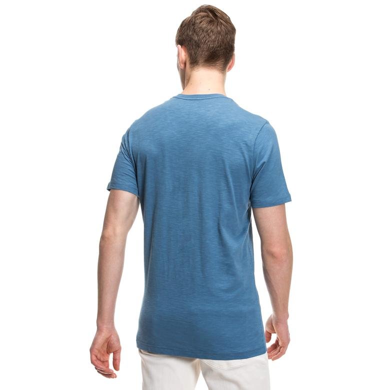Nautica Erkek Mavi Slim Fit T-Shirt