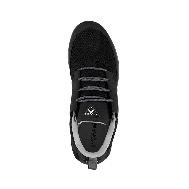 L.Ight 117 1 Erkek Siyah Sneakers Ayakkabı