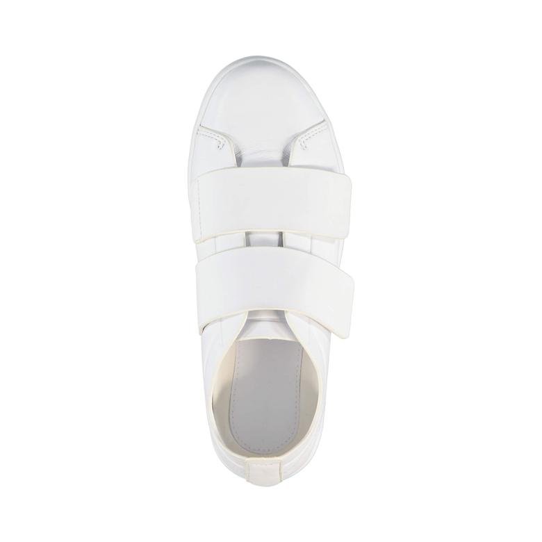 Lacoste Straightset Strap Kadın Beyaz Sneaker