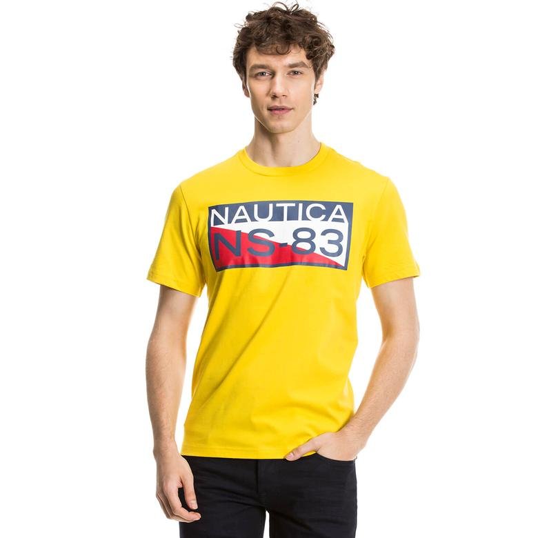 Nautica Erkek Sarı T-Shirt