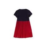 Lacoste Çocuk Lacivert-Kırmızı Elbise