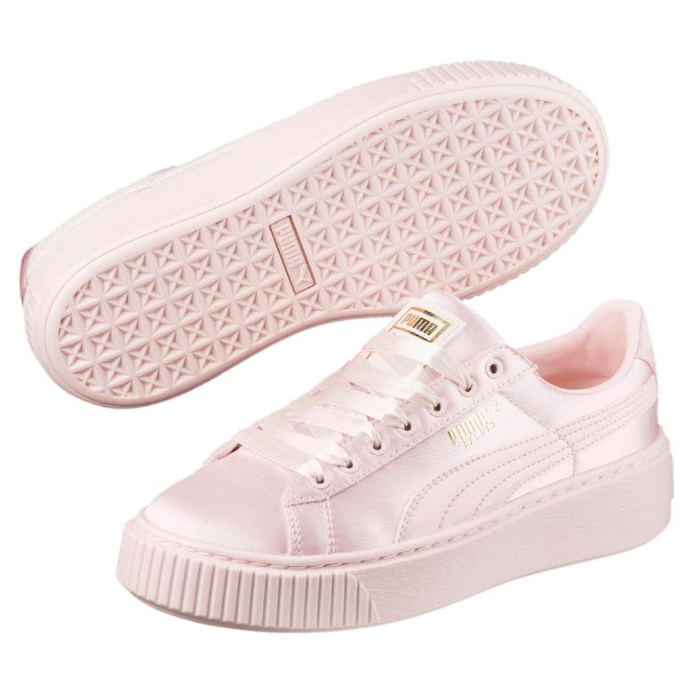 Puma Basket Platform Kadın Pembe Ayakkabı
