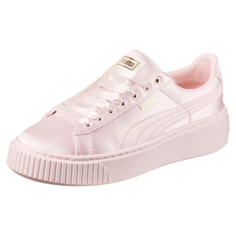 Puma Basket Platform Kadın Pembe Ayakkabı
