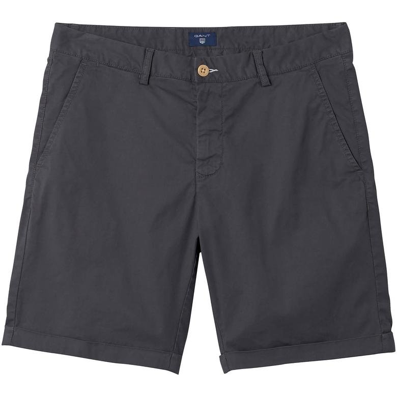 Gant Regular Sunbleached Shorts Erkek Gri Şort