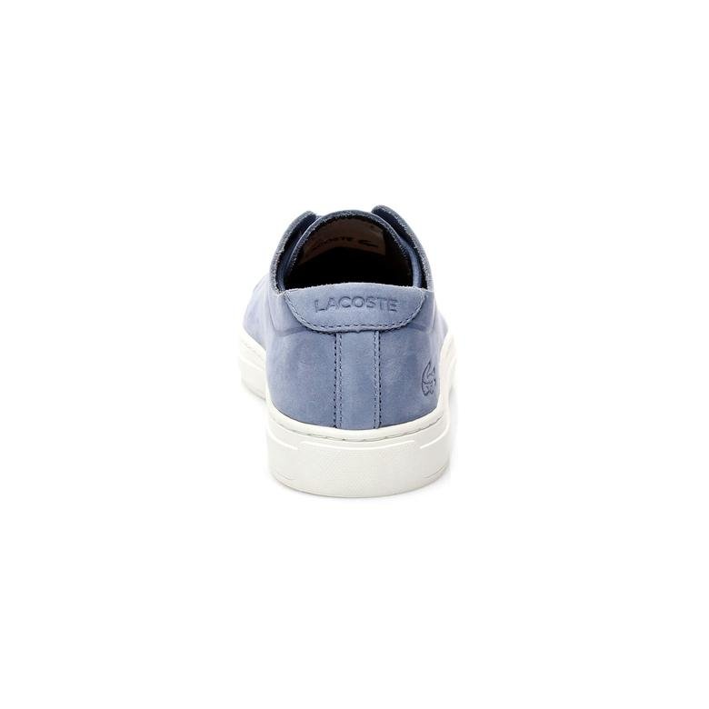 Lacoste L.12.12 Unlined Kadın Mavi Sneaker