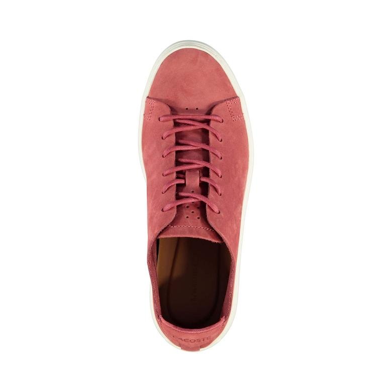 Lacoste L.12.12 Unlined Kadın Kırmızı Sneaker