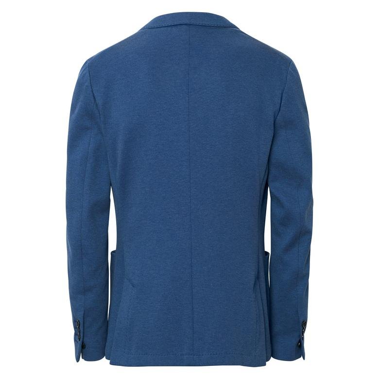 Gant Erkek Cotton Piqué Blazer Mavi Ceket