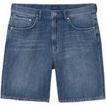 Gant Relaxed Linen Denim Shorts Erkek Mavi Şort