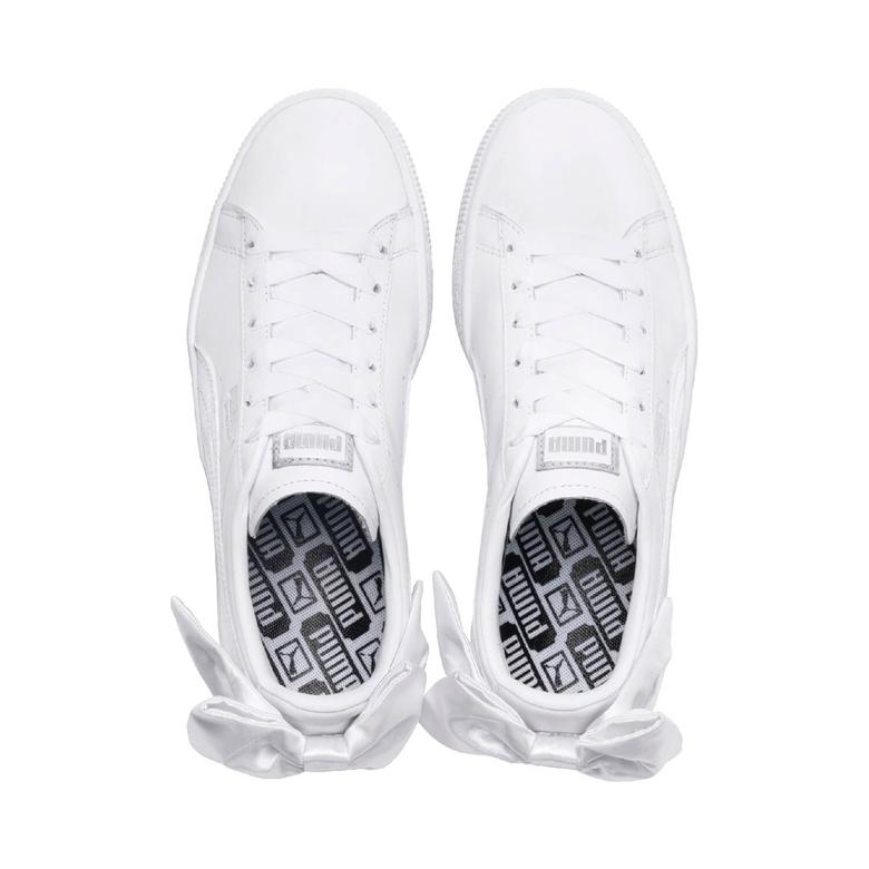 Puma Basket Bow Kadın Beyaz Sneaker