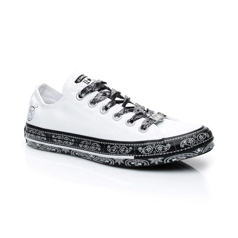 Converse X Miley Cyrus Chuck Taylor All Star ''Bandana'' Kadın Beyaz Sneaker