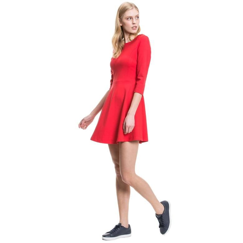 Nautica Kadın Kırmızı Regular Fit Elbise