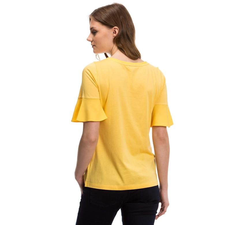 Nautica Kadın Sarı T-Shirt