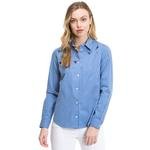 Nautica Kadın Mavi Regular Fit Gömlek
