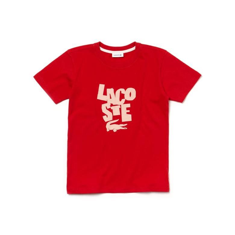 Lacoste Çocuk Kırmızı T-Shirt