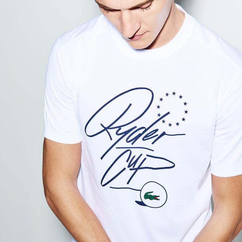 Lacoste Erkek Beyaz T-Shirt