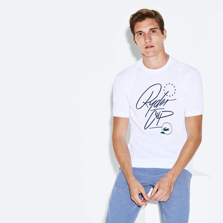 Lacoste Erkek Beyaz T-Shirt