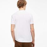 Lacoste Erkek Beyaz T-Shirt