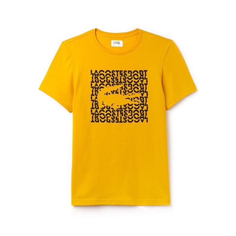 Lacoste Erkek Sarı T-Shirt