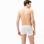 Lacoste Erkek Beyaz Boxer