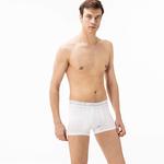 Lacoste Erkek Beyaz Boxer