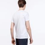 Lacoste Erkek Beyaz T-Shirt