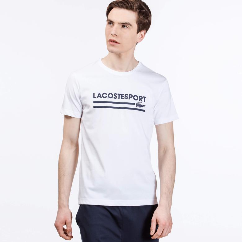 Lacoste Erkek Beyaz T-Shirt