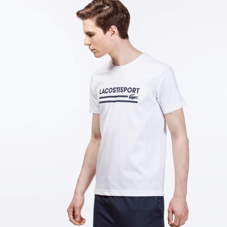 Lacoste Erkek Beyaz T-Shirt