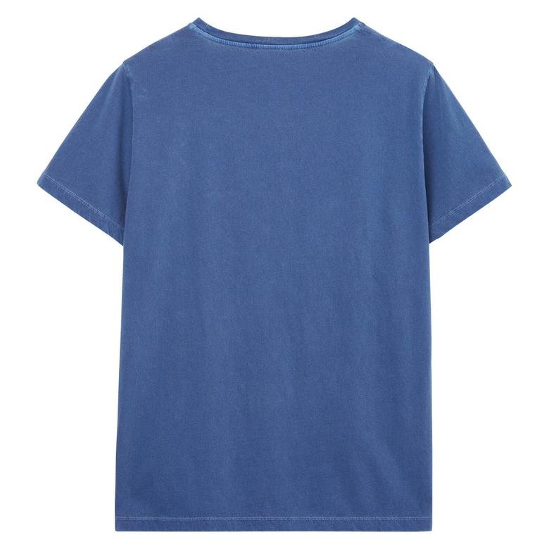 Gant Erkek Lacivert Kısa Kollu Cepli T-Shirt