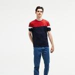 Lacoste Erkek Lacivert-Kırmızı T-Shirt