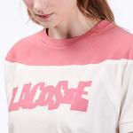 Lacoste Kadın Pembe T-Shirt