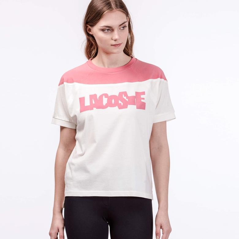 Lacoste Kadın Pembe T-Shirt