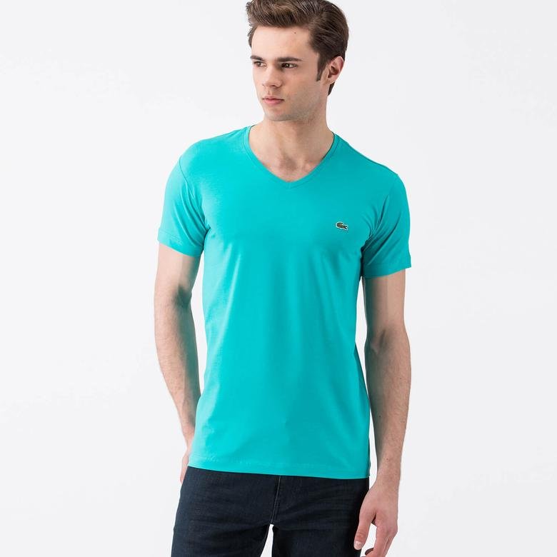 Lacoste Erkek Mavi T-Shirt