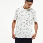 Lacoste Erkek Beyaz T-Shirt