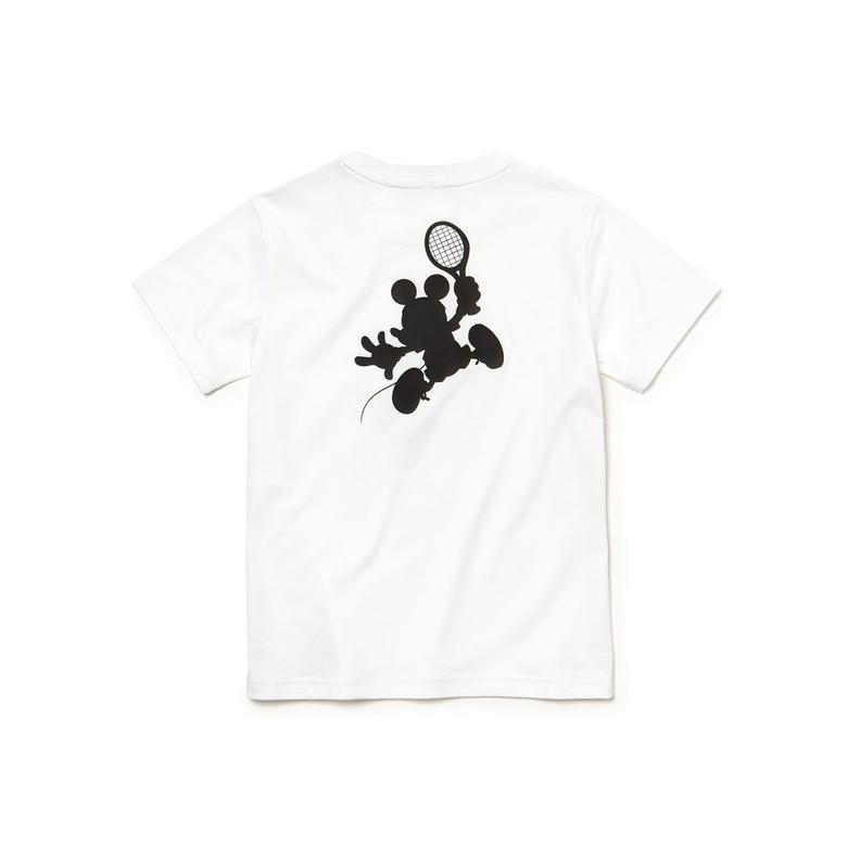 Lacoste x Disney Çocuk Beyaz T-Shirt