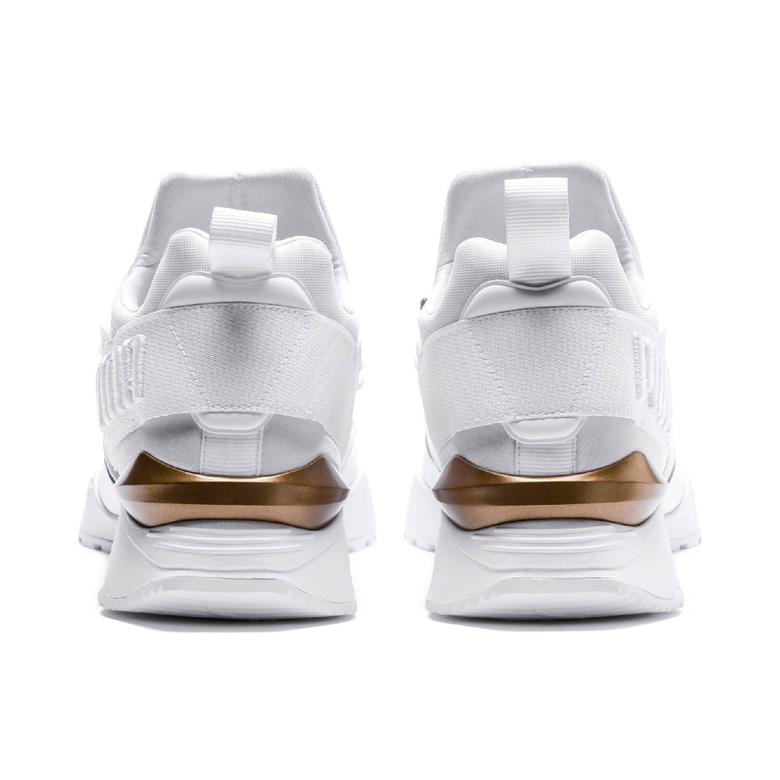 Puma Muse Maia Luxe Wn S Kadın Beyaz Sneaker
