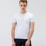 Lacoste Erkek Beyaz T-Shirt