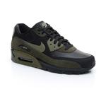 Nike Air Max 90 Leather Erkek Siyah-Yeşil Spor Ayakkabı