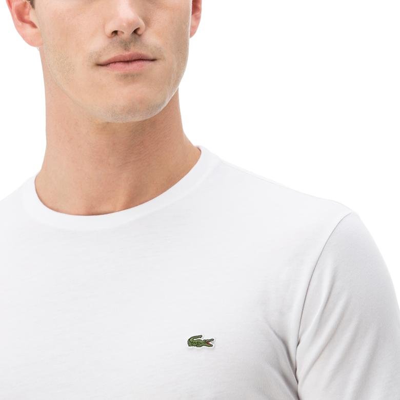 Lacoste Erkek Beyaz T-Shirt