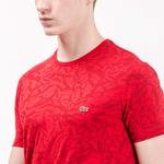 Lacoste Erkek Kırmızı Slim Fit T-Shirt