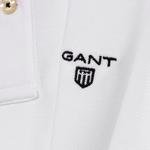 Gant Erkek Beyaz Regular Fit Piqué Rugger Polo
