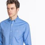 Gant Erkek Mavi Regular Fit Oxford Gömlek